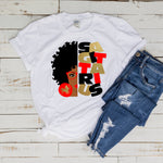 Sagittarius Half Face OKI Heat Transfer