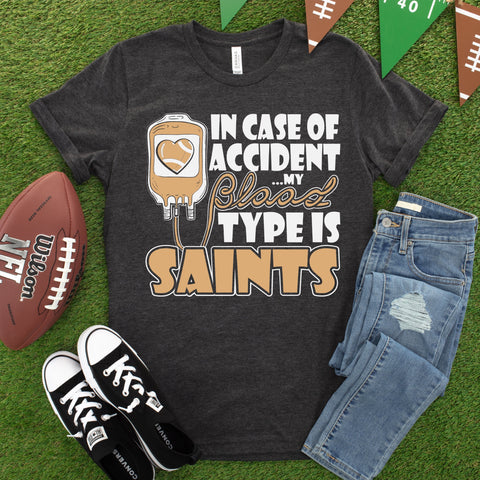 Saints Just In Case OKI Heat Transfer