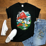 Smurf Scence 11x17 OKI Heat Transfer