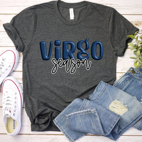 VIRGO season OKI Heat Transfer (2 of the same transfer on one sheet)