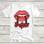 Sagittarius Queen Red Lips OKI Heat Transfer
