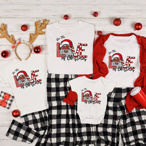Santa LOVE OKI Heat Transfer (Only 1 transfer included)